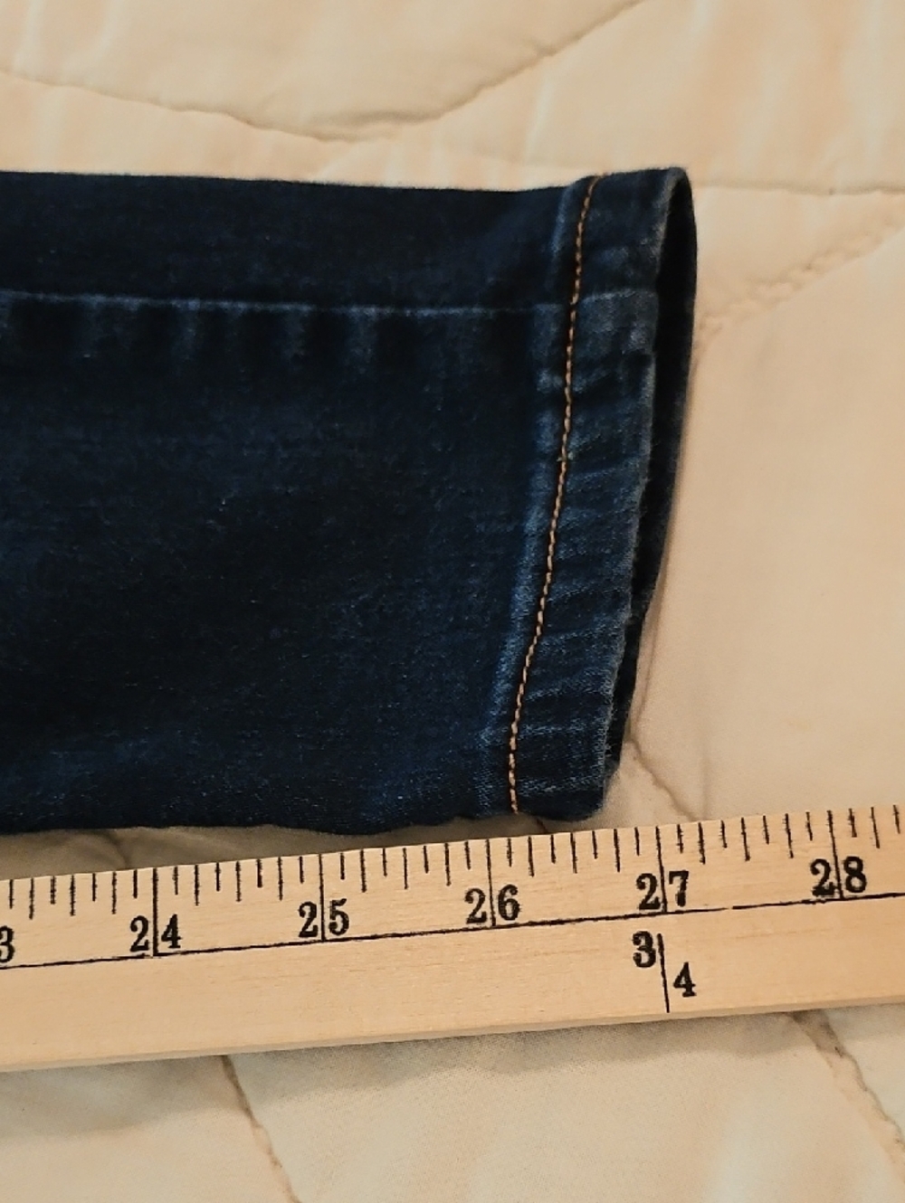 Angels Forever Young- 2 Button Curvy Skinny Jeans- Size 10 - Picture 5 of 8
